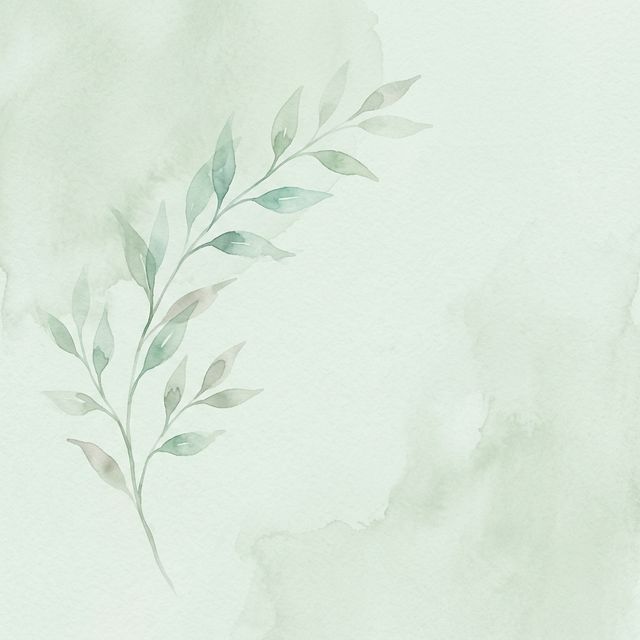 Decorative abstract leaf